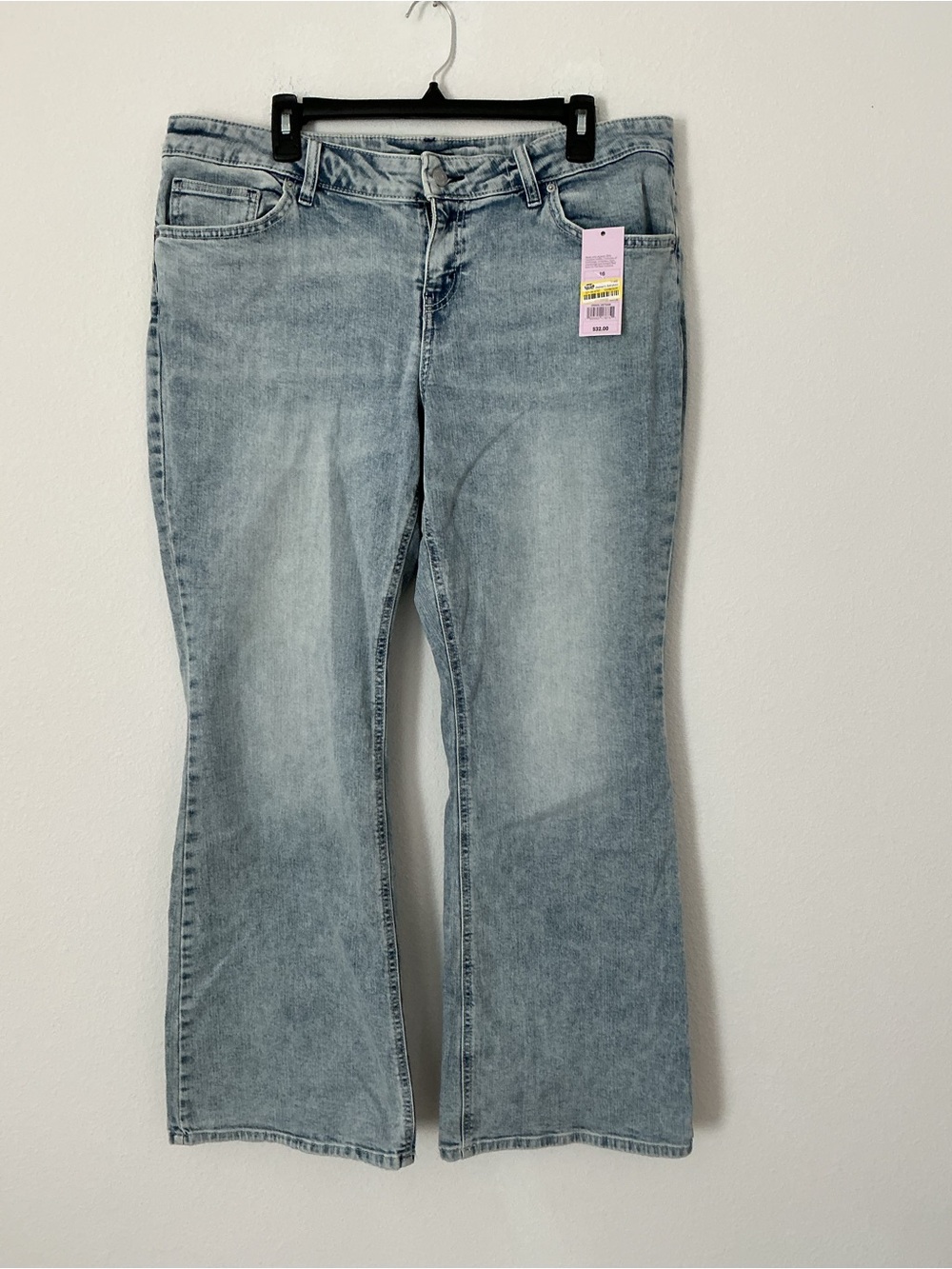 Lee Women's Light Wash Flare Jeans - Wide Leg